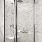 620070000634 Charme Evo Statuario Scalino Angolare Sinistro 33x60 Italon