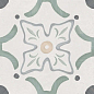 3386036155 Sirocco Green Flower 9mm R10 22.3x22.3 Harmony